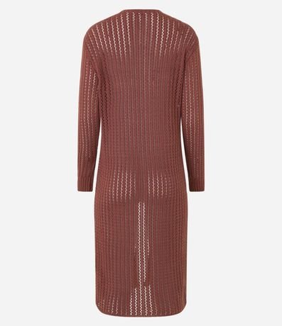 Saco Alargado en Punto Texturizado 8