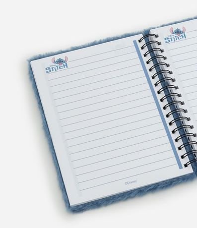 Cuaderno Papel y Estampa Stitch en Alto Relieve y Peluche 4