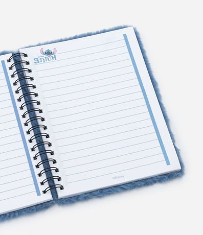 Cuaderno Papel y Estampa Stitch en Alto Relieve y Peluche 3