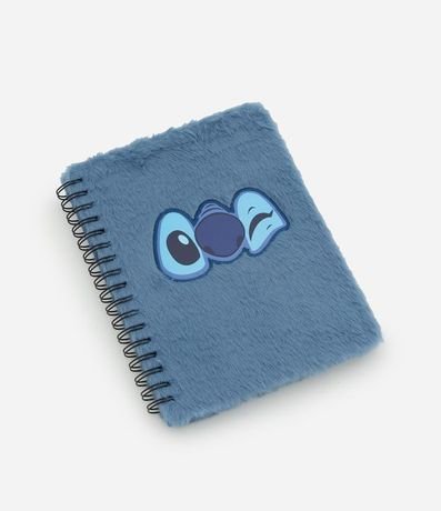 Cuaderno Papel y Estampa Stitch en Alto Relieve y Peluche
