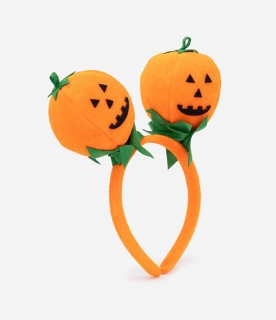 Vincha Infantil con Calabazas Tiernas en 3D