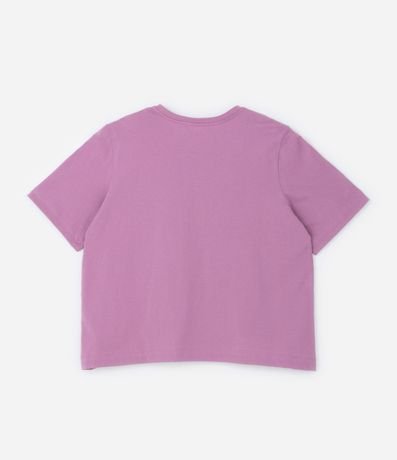 Blusa en Algodón con Aplicación de Chatons de Colores Curve & Plus Size 6