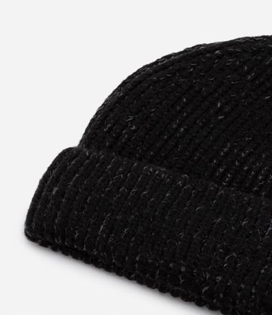 Gorro en Punto con Textura Acanalada 2