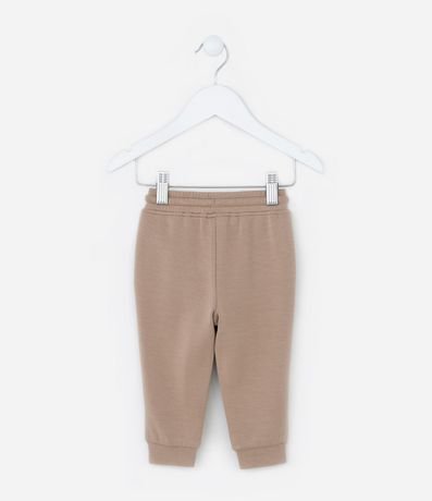 Pantalón Jogger Infantil en Modal - Talle 0 a 12 meses 4