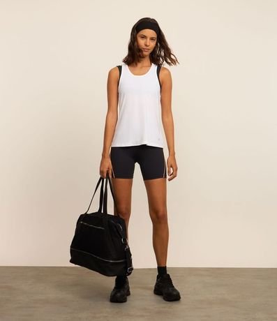 Musculosa Nadador Deportiva en Microfibra con Furos 2