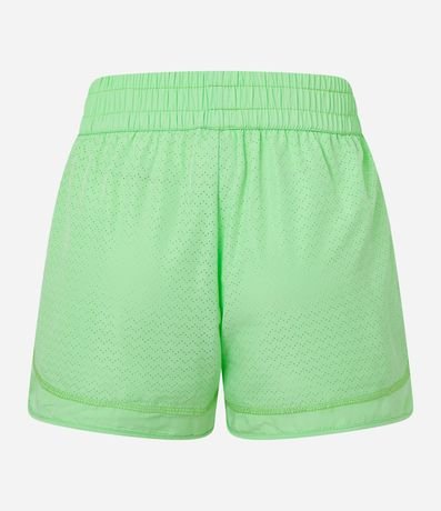 Bermuda Runner Deportiva en Microfibra Ligera con Textura de Agueros 8