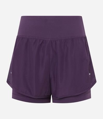 Bermuda Runner Deportiva en Microfibra con Cintura Elástica 5