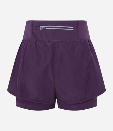 Bermuda Runner Deportiva en Microfibra con Cintura Elástica 6