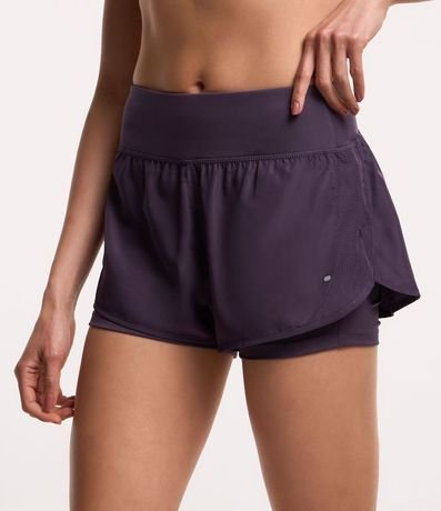 Bermuda Runner Deportiva en Microfibra con Cintura Elástica 2