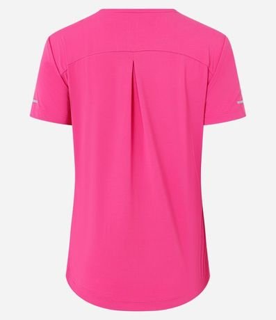 Remera Deportiva Texturizada con Detalle Reflectante 6