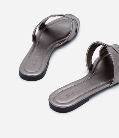 Sandalia Plana con Tiras en H 3