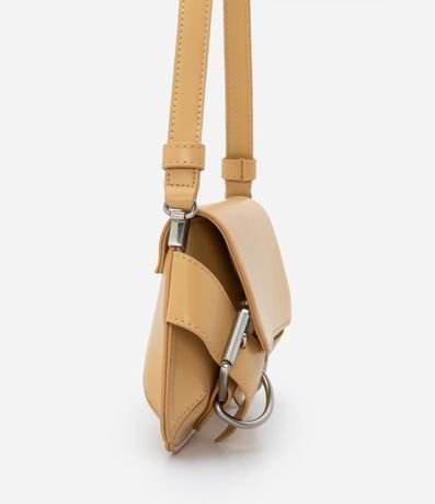 Cartera Baguette Pequeña con Detalles de Hebillas 3