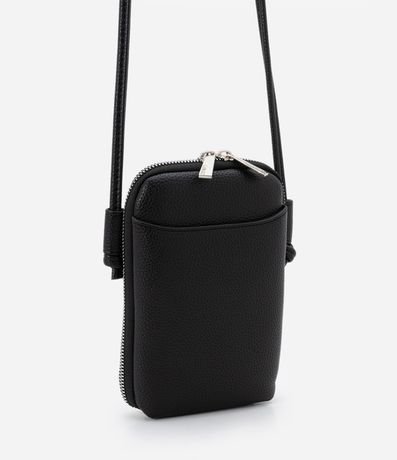 Cartera Porta Celular con Bolsillo Pequeño Delantero