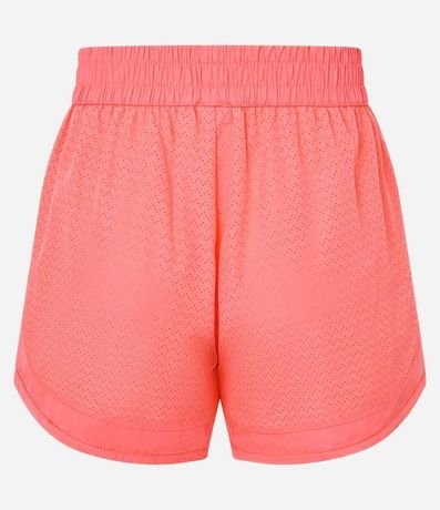 Bermuda Runner Deportiva en Microfibra Ligera con Textura de Agueros 8
