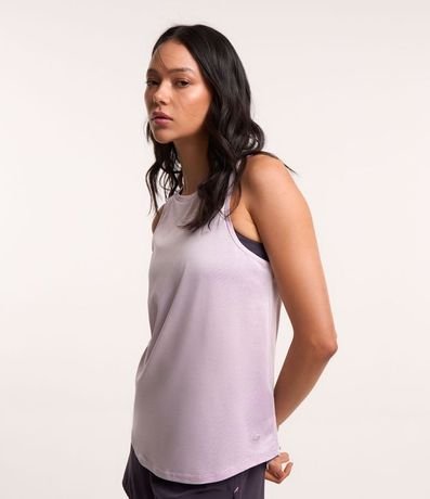 Musculosa Nadadora Deportiva con Bajo Redondeado 2