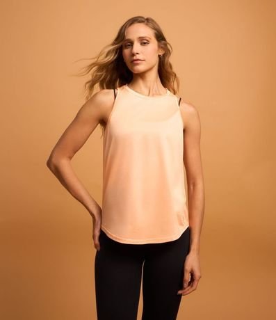 Musculosa Nadadora Deportiva con Bajo Redondeado 2