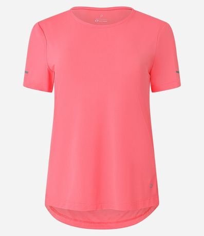 Remera Deportiva Texturizada con Detalle Reflectante 4