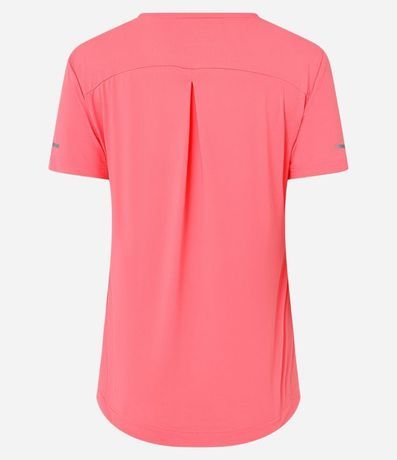Remera Deportiva Texturizada con Detalle Reflectante 5