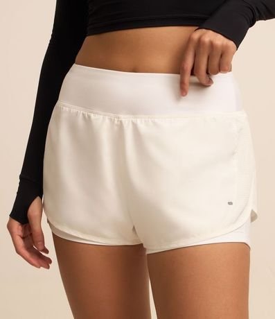Bermuda Runner Deportiva en Microfibra con Cintura Elástica 2