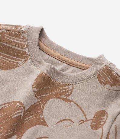 Remera Infantil en Suedine Estampado Mickey - Talle 1 al 5 años 4