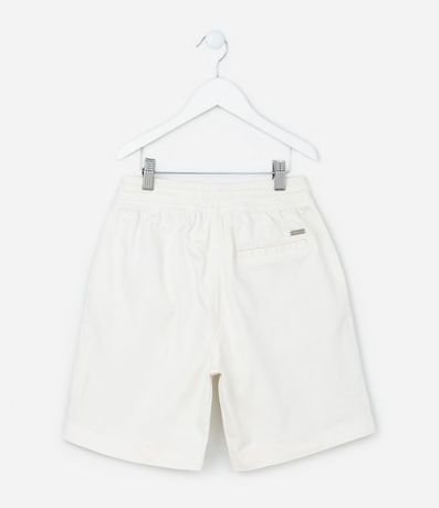 Bermuda Infantil en Sarga con Lazo - Talle 5 a 14 años 3