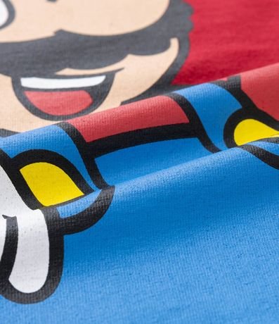 Remera Infantil en Algodón Estampado del Super Mario - Talle 3 al 10 años 3