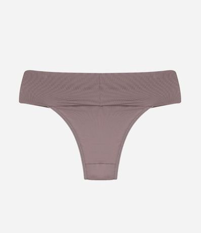Bombacha Bikini en Poliamida con Cintura Ancha 2