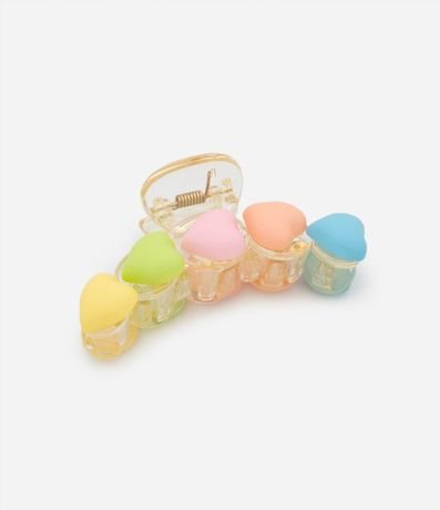 Pinza para el Pelo Infantil con Corazones