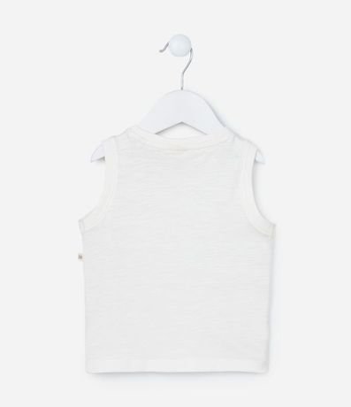 Musculosa Infantil en Algodón con Pequeño Bolsillo - Talle 0 a 18 meses 2