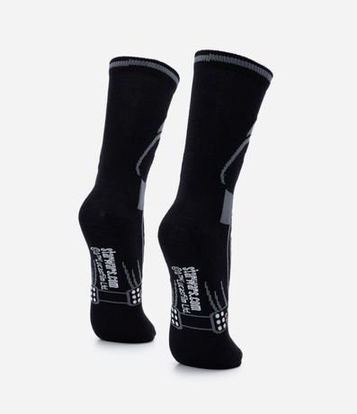 Media Caña Larga en Algodón Estampado del Darth Vader 2