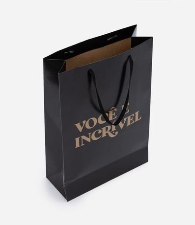 Embalaje de Regalo Mediana con Estampa Você é Incrível 2