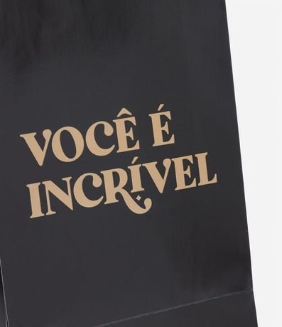 Embalaje de Regalo Mediana con Estampa Você é Incrível 3