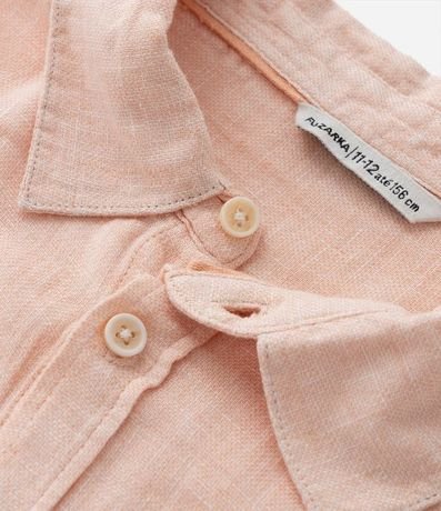 Camisa Infantil en Viscolino con Bolsillo - Talle 5 a 14 años 5