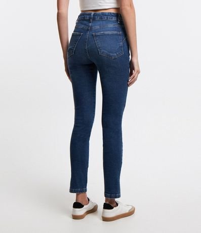 Pantalón Skinny en Jeans con Recortes en los Bolsillos 3