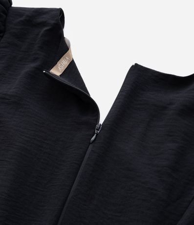 Vestido Corto en Crepé con Manga Larga Curve & Plus Size 7