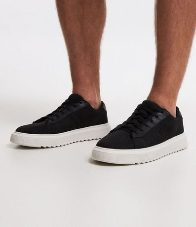 Championes Casual con Textura y Suela Contrastante 2