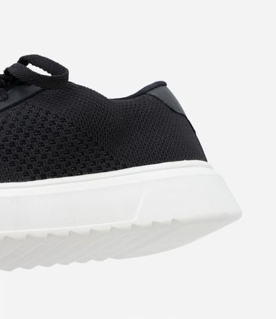 Championes Casual con Textura y Suela Contrastante 4