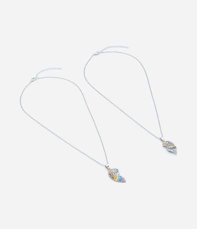Kit 02 Collares Infantiles Best Friends con Strass - Talle U 1
