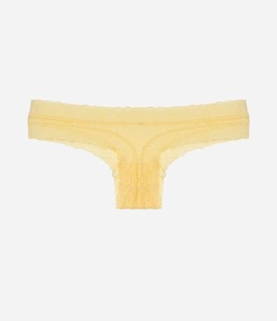 Bombacha Bikini Hilo en Encaje Floral 5