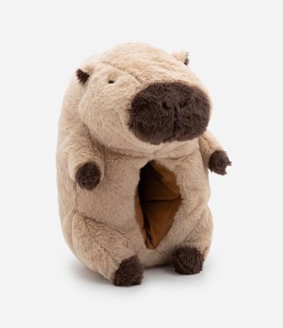 Pantufla Cerrada con Estampa Carpincho 3D 3