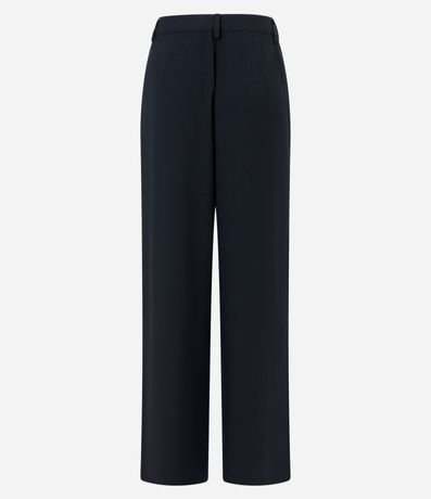 Pantalón Recto Sastrería con Cintura Asimétrica 6