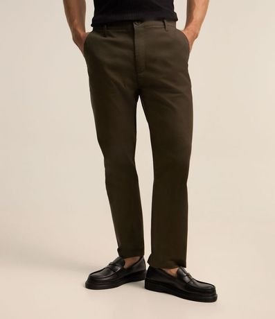 Pantalón en Algodón Fit Cropped 3