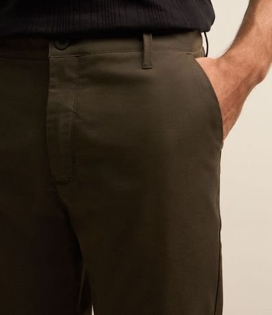 Pantalón en Algodón Fit Cropped 4