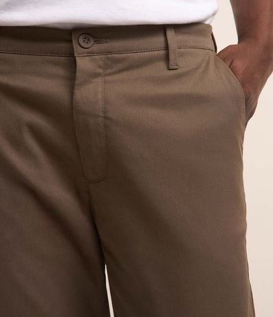 Pantalón en Algodón Fit Cropped 3