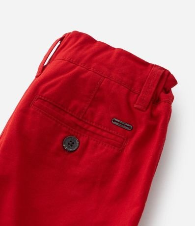 Bermuda Infantil en Sarga con Cinturón - Talle 1 a 4 años 6