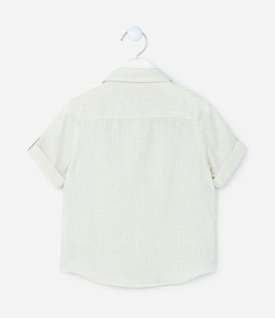 Camisa Infantil con Estampa Rayada - Talle 1 a 5 años 2