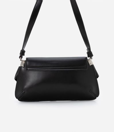 Cartera Baguette Pequeña con Detalles de Hebillas 4