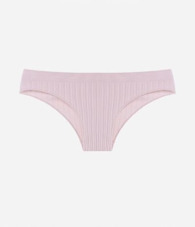 Bombacha Bikini en Poliamida con Lateral Mediano y Textura Acanalada 5