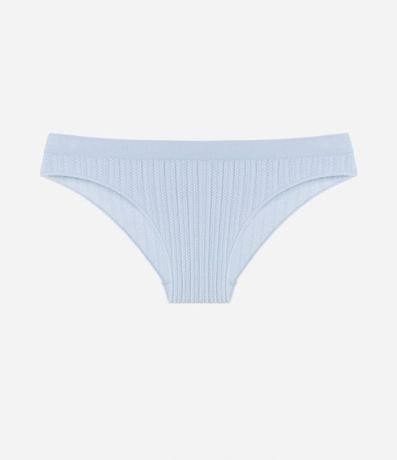 Bombacha Bikini en Poliamida con Lateral Mediano y Textura Acanalada 5