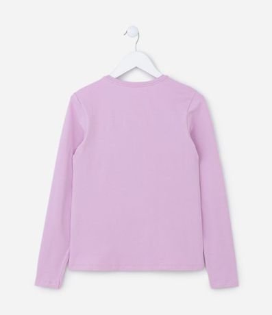 Remera Manga Larga Infantil en Cotton - Talle 5 a 14 años 2